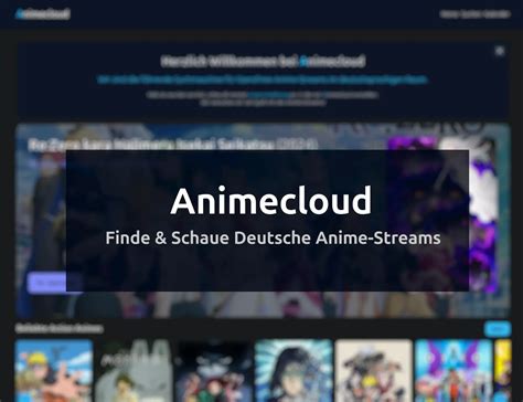 beste anime seiten|Animecloud Erkunden 